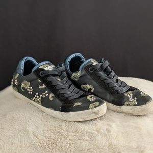 Zadig & Voltaire Paisley Sneakers